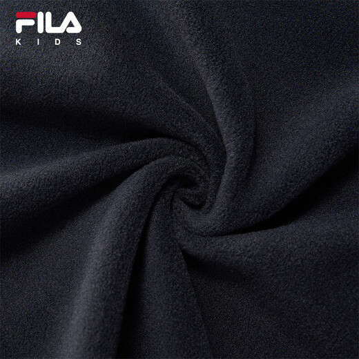 FILA antibacterial function FILA children's sweatshirts 2025 winter fleece tops for boys and girls