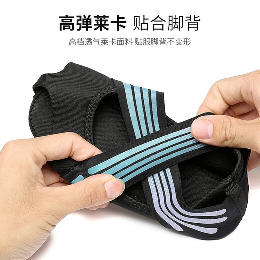 Xiao Lazy Flame yoga shoes for women indoor special soft sole non-slip five-finger Pilates training shoes fitness sports dance yoga socks green-yoga shoes comfortable and breathable non-slip wear-resistant M size 37-38