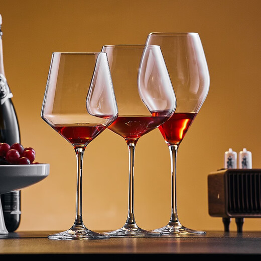 Crystal Burgoundy Wine Class Light Luxury Burdeos Valor Copa de vaso Comercio Noble 691 ml
