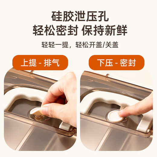 ZSR German quality microwaveable 304 stainless steel lunch box food grade sealed crisper lunch box large capacity double compartment 1200ml