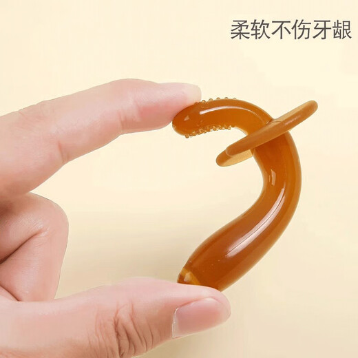 Ozan Ankosu Baby Teething Stick Teething Stick Baby Video Silicone Boilable Toy 3-6-12 Pieces Teething Stick (Silver) + (Transparent Color) + Box + Chain