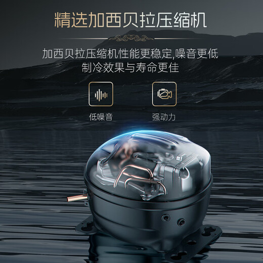 Huilai COMEBACK H-230S tea cabinet large capacity refrigerated constant temperature and humidity home ice bar Pu'er fresh-keeping and moisture-proof refrigerator 2 Pu'er + 3 green tea