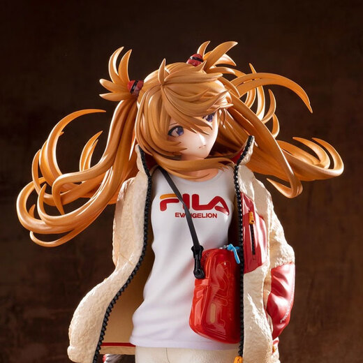 FOTO DIRECTO FOTO DIRECTO ASUKA 1/7 Figura Eva Ayanami Riori Mahiba Nagisa Kaoru Modelo Ornamento Asuka Figura Sitada Postura (aproximadamente 17 cm de altura) Regalo + Tarjeta de cumpleaños + Mensaje gratis