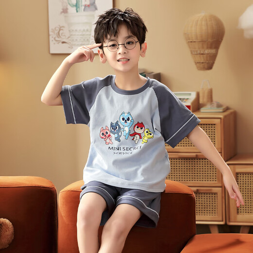 Chuangjingyi a choisi un pyjamas de dessins à manches courts à manches courts d'été