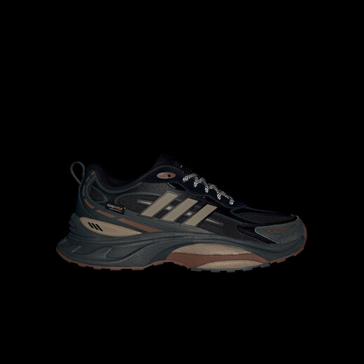adidas MTS PRO缓震回弹拒水防泼休闲跑步鞋男女阿迪达斯轻运动   常春藤绿/一号黑/货物褐   40.5