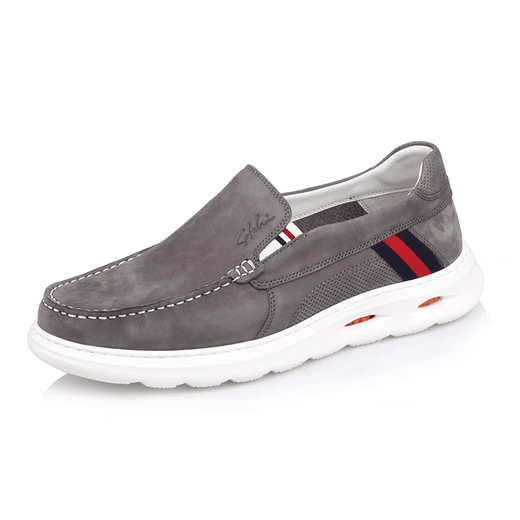 
SaTCHI men's shoes new matte leather soft sole soft surface sports fashion business casual leather shoes 39S3B1791 gray 39V5C3527 37 European size is larger than national size