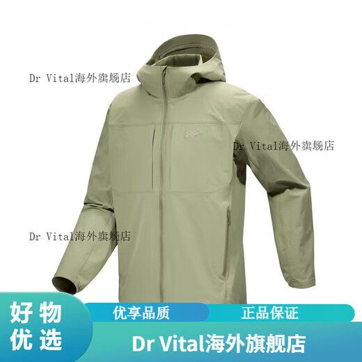 Arcteryx (ARC TERYX) Arcteryx Gamma LightWeight Hoody Herren Sommer ultraleichte atmungsaktive Softshelljacke X9196 24 Chloris Green Chloris X000009196 XL