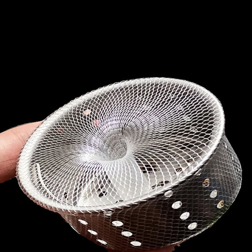 其他家洗菜池过滤卫生间地漏毛发过滤一次性水槽过滤厨房排水口15916 白色100个 159-160mm