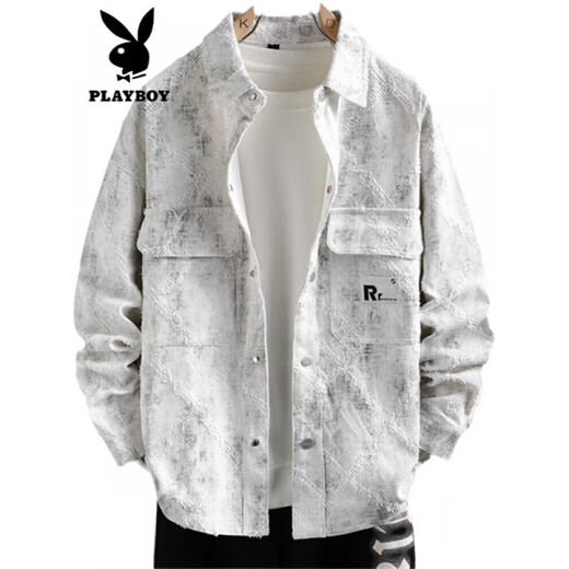 Playboy (Playboy) Джинсовая куртка для мальчиков весна и осенью в новом стиле.