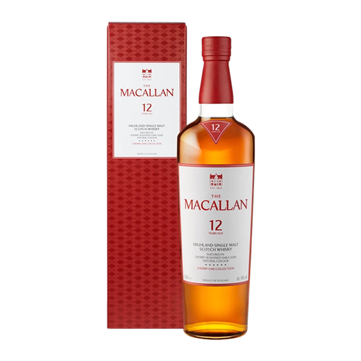 Macallan Classic Sherry Cask 700ml New Packaging Scottish Single Malt Whiskey Imported Wine Baoshuhang 12 Years Classic 700ml Single Barrel