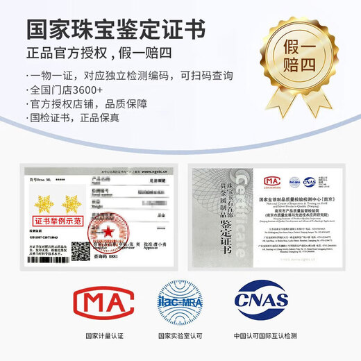 中国黄金（CHINA GOLD）黄金戒指男女光面钻纹足金素圈指环情侣手饰520礼物送老婆送爱人 圈号14 约1.9g【单个】