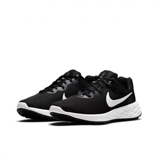 耐克（NIKE）/NIKE REVOLUTION 6黑白男女情侣缓震透气跑步鞋 DC3728-003 白蓝紫FJ1049-100 40