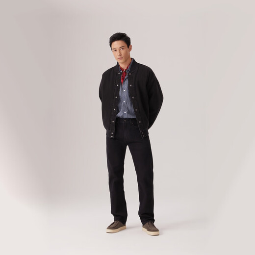 Levi's 25th autumn and winter new men's American 505 standard straight trendy casual denim trousers