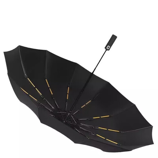108-bone umbrella automatic men's and women's foldable large sun umbrella, sunny and rainy dual-use umbrella, sun protection and anti-UV sunshade umbrella, fully automatic 60 double keel sunny umbrellas, black
