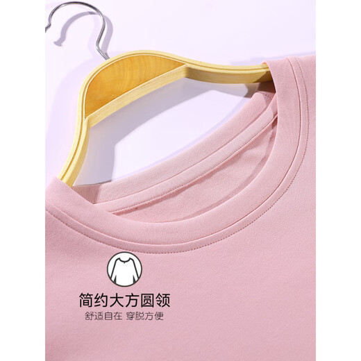 
Catman (MiiOW) pajamas for women in summer pure cotton short-sleeved trousers thin cartoon casual outdoor home clothes two-piece set 2025 new YS679 M