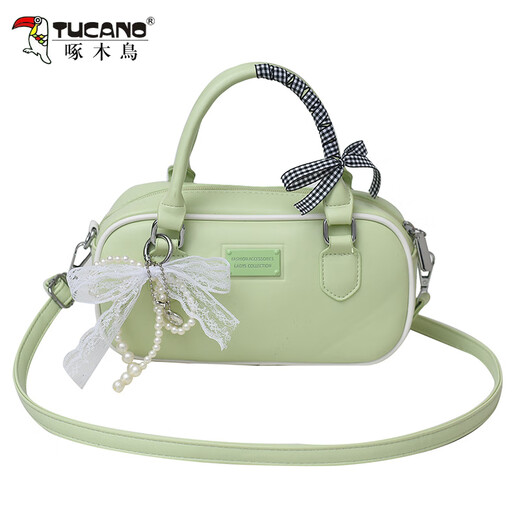 Specht Frisch Bowling -Tasche Sommer 2025 Neue Mode Retro Nische kleine Quadratbeutel vielseitige Ins Crossbody Bag Beibai folgen Sie dem Laden kostenlos