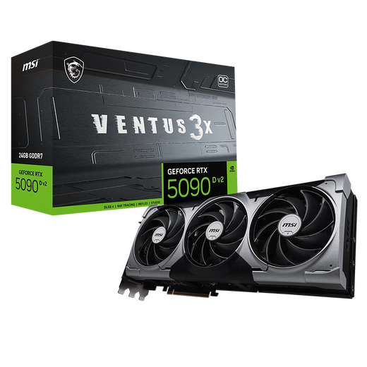 MSI GeForce RTX 5090D v2 24G VENTUS 3X OC E-sports game design intelligent learning independent graphics card