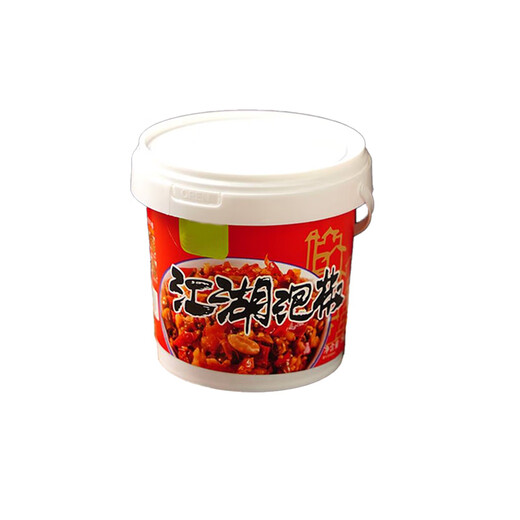 Huaying Jianghu Eingelegtes Pfeffer -Sauce Authentisch Sichuan -Gemüse Laotan eingelegtem Pfeffer -Sauce Haushalt Handelsspezifische und würzige Gerichte Gewürz 758 g*1 Barrel