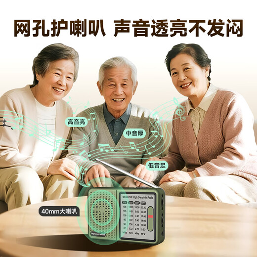 Newman L6 radio for the elderly rechargeable mini audio portable walkman full-band FM player