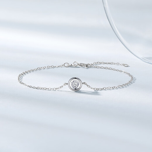 Chao Acer PT950 Platinum Diamond Bracelet Birthday Gift Pricing Platinum SCP42200003 Chain length is about 16cm