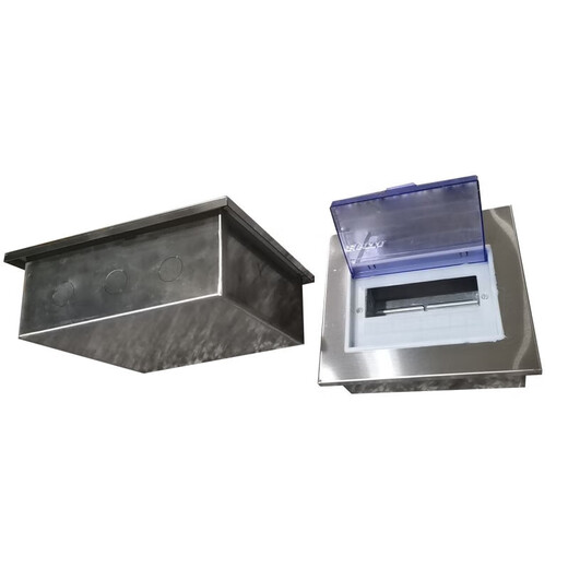 Shantou Lincun PZ30 loop box 304 stainless steel air switch box lighting distribution box indoor protective box concealed 304 stainless steel 45 loop 370*640*9