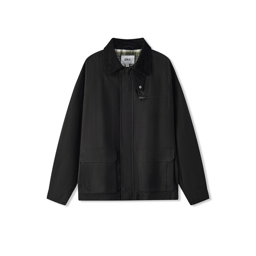 Semir pure cotton jacket men's Barn style work jacket men's corduroy jacket autumn loose top 101524108201