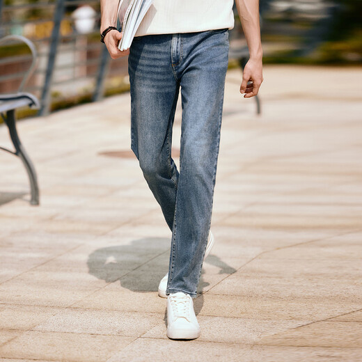 Semir Senrou Denim | Jeans Men's Slim Straight Pants Autumn Trousers Basics 103524124104A