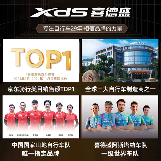 喜德盛（xds）可连喜德盛功率计AD自行车码表公路车骑行山地车无线防水GPS 支持喜德盛功率计