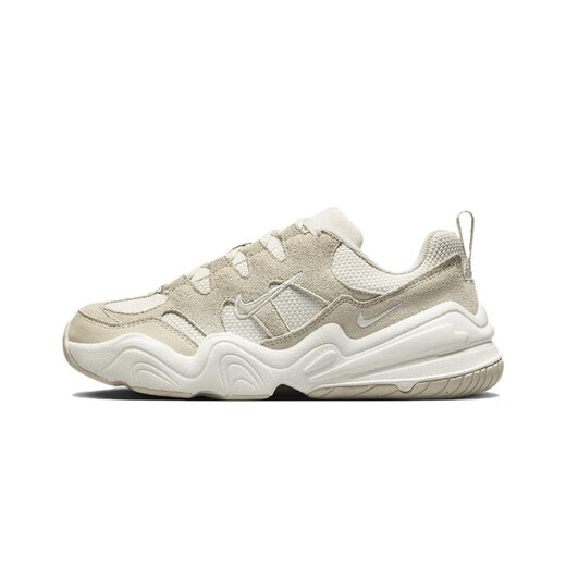 Nike (NIKE) Nike Tech Hera White Gray Shock Absorbing Anti-Slip Low Top Sports Casual Shoes DR9761-002 FJ9532-001 Black Men's Spot 42