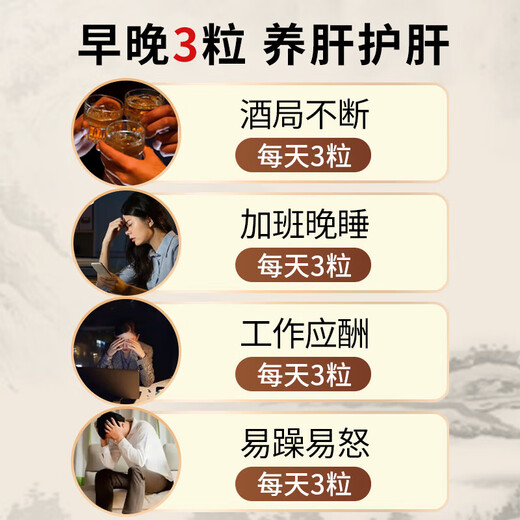 扁神医修合牌葛根黄芪片护肝片脂肪肝肝脏排毒养肝护肝片喝酒熬夜男女士 扁神医修合牌葛根黄芪片3盒装【周期保障】 官方店旗舰正品