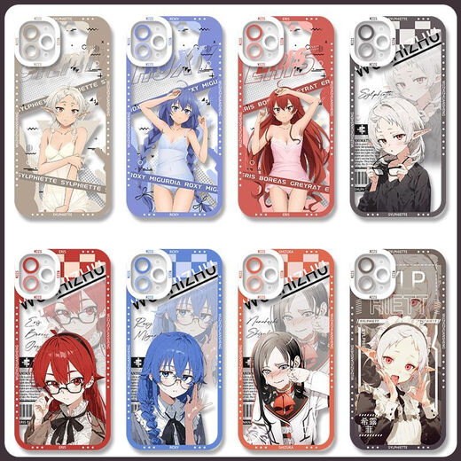 KYODO Jingmeiduo's reincarnation Xilufei mobile phone case adapted to Apple 15 suitable for vivoiQOONeo8OPPOa3pro Huawei Apple Redmi K70 [angel eye transparent shell] C14106 OPPO series-model order to send it to customer service
