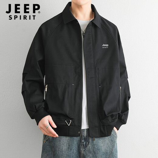JEEP SPIRIT Jeep jacket men's autumn jacket men's versatile men's cardigan casual clothes men's clothing