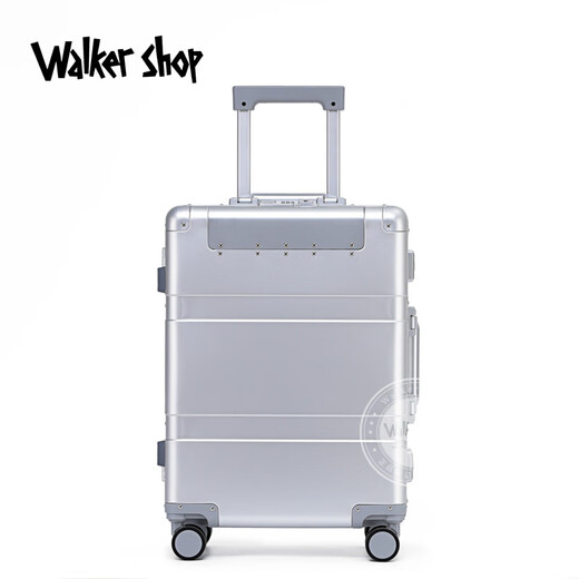 Walker Shop Suitcase All-Aluminum Magnesium Magnium Brand Brand Front открывать рычаг.