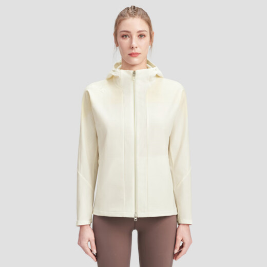迪桑特（DESCENTE）Women'sTraining系列一体织早春运动梭织上衣夹克外套女款 CR-CREAM M