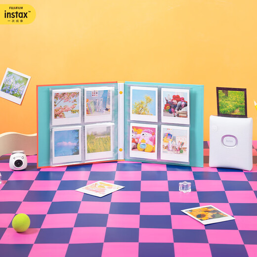 INSTAX Fuji One-time Imaging Square Photo Album Geometric Fantasy