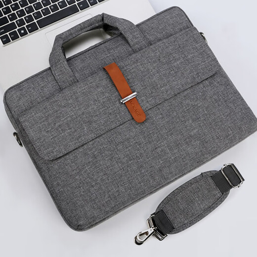 Betome's official bag, one-shoulder crossbody bag, briefcase bag, hand-held belt, compartment, computer bag, file bag, large capacity business bag, customized business bag, 9902, 1 black (40*28*7CM) built-in compartment, removable shoulder strap