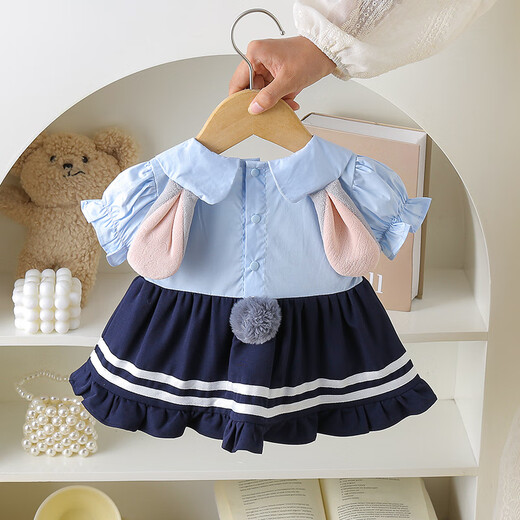 G.Duckkids kleine gelbe Ente Kinderkleidung Babykleid Sommer Dünne Neugeborene Kleidung Baby Girl Bag Wut