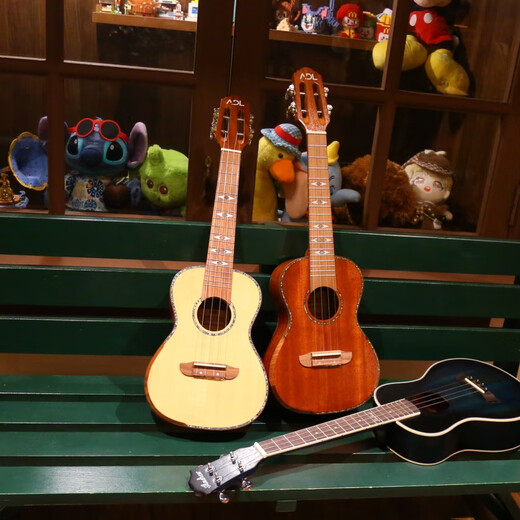 
IbanezADL veneer ukulele female beginners musical instruments small guitar students children's gift [Vector board] Ailian Say + full accessories + plus cotton bag 26 inches