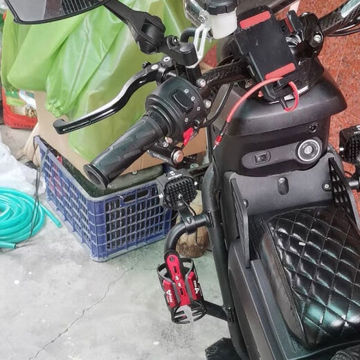 Huanghan high-quality water cup holder suitable for Mavericks uqi+9 electric vehicle water cup holder bicycle water bottle rack electric rack suitable for Mavericks uqi No.9 electric vehicle water cup holder bicycle water bottle rack electric 0