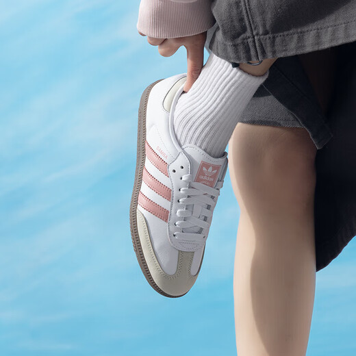 阿迪达斯 （adidas）三叶草男鞋女鞋25春新款运动鞋轻便透气慢跑鞋缓震耐磨时尚休闲鞋 JI2677 35.5