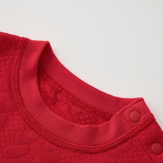 Tongtai (TONGTAI) baby autumn clothing set autumn and winter pure cotton warm baby clothes children's high waist autumn pants Golden Lion Xianrui 100cm