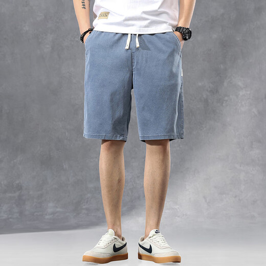 Mark Huafei Summer Tennis mince short décontracté pour les hommes COFRE SEMPLABLE AUTOBRANT LOBTRE CONFORTS CINQ POINTS MID MID-PANTS POUR MEN 1049 BLUE XL