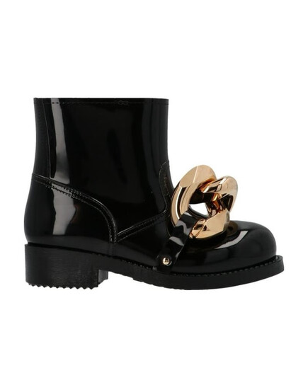 J.W. Anderson 22FW 黑色搭链细节短靴 女士 图色ANW37021A14079 20 |    35 New