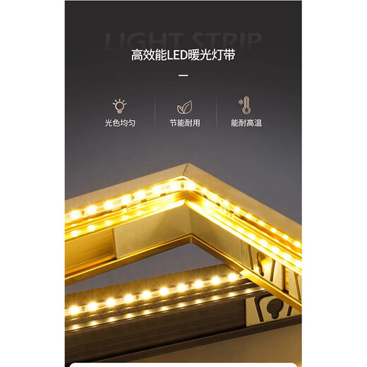 顺吉祥利石来运转玄关装饰画高级感led灯入户正对门墙壁画轻奢寓意好挂画 T12250石来运转 120*240(建议1.5米以上的墙面) 靓丽大韩晶瓷+铝合金黑框【充电宝+遥控】