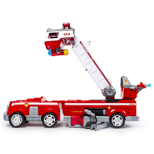 The authentic super large ultimate fire truck sound and light rescue vehicle children's birthday gift toy 16759 ultimate standard police car Aqi