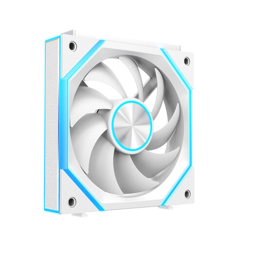 AMD eSports host DIY trendy personalized custom desktop computer assembly machine ARGB Shenguang synchronous fan ARGB interstellar building block fan*3 white