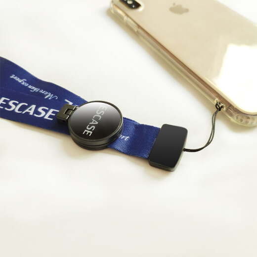ESCASE mobile phone lanyard hanging neck/mobile phone holder suitable for Apple iPhonese2/11 Huawei P40pro Samsung Xiaomi oppo/vivo mobile phone case lanyard long i8+ blue