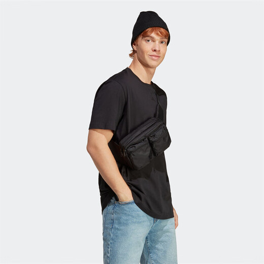 Adidas Casual Adidas Summer Sports Loose Men's Pure Cotton Round Neck Short Sleeve T-Shirt IC9793 IC9793 XL