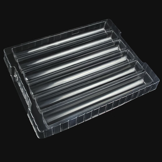 Western Yuan blister tray 12-grid round blister box universal spot hardware electronic plastic blister tray parts tray inner slot size 295* 34*32mm 80 wire 295* 34*32mm 80 wire 50 pieces