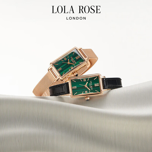 LOLA ROSE Lola rose waist small green watch watch ladies student versatile birthday gift New Year gift for girlfriend and wife